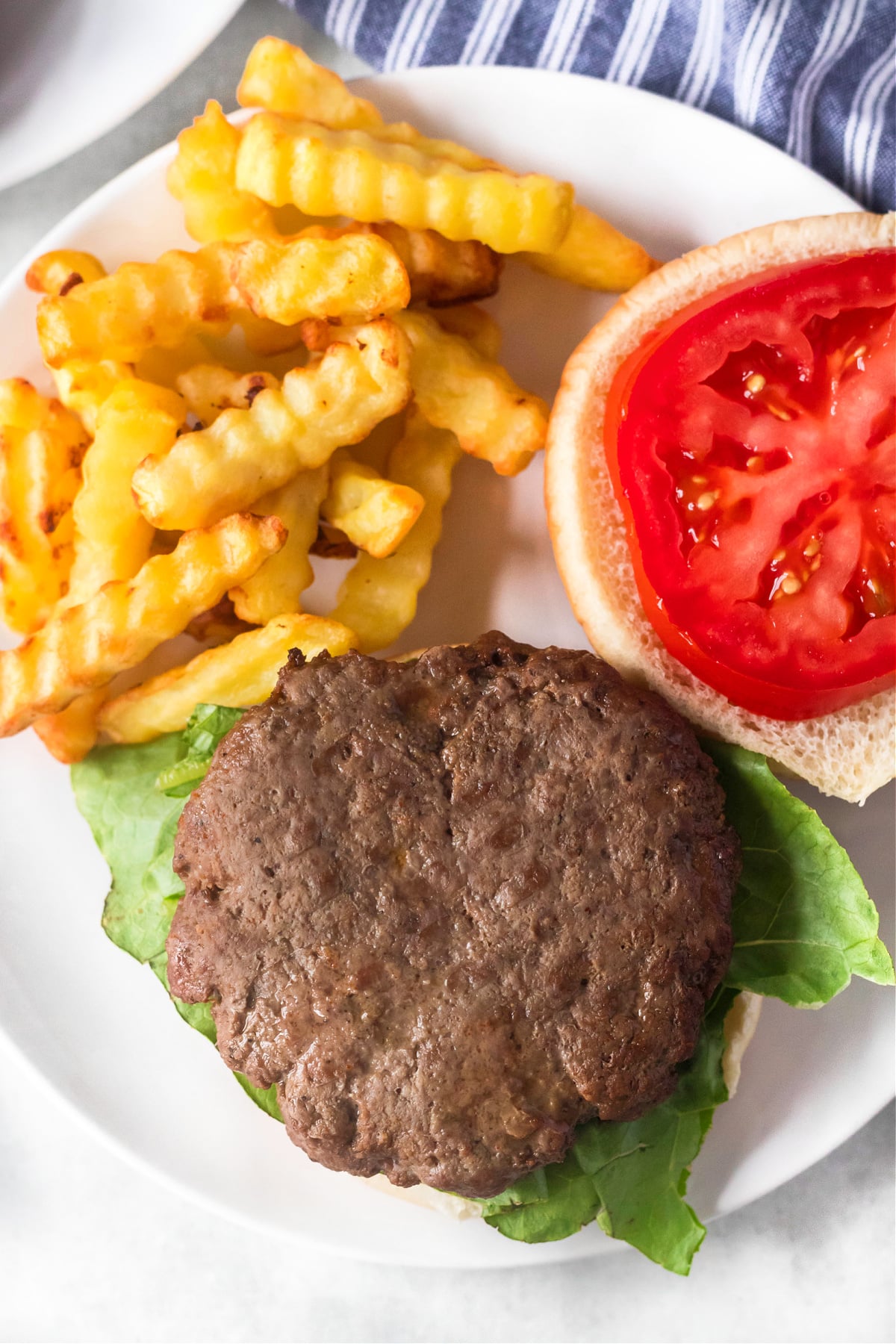 HAMBURGERS IN THE AIR FRYER
