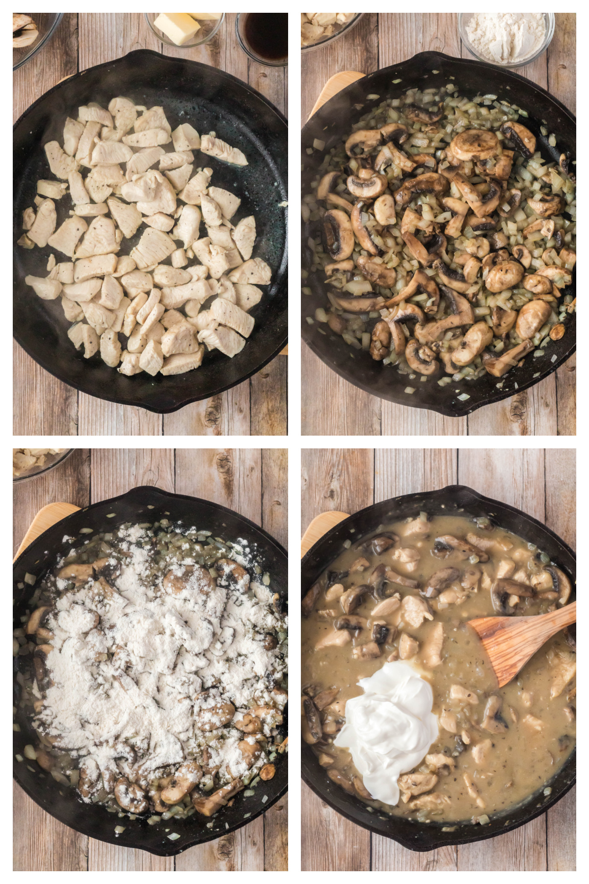 HOW TO MAKE CHICKEN STROGANOFF