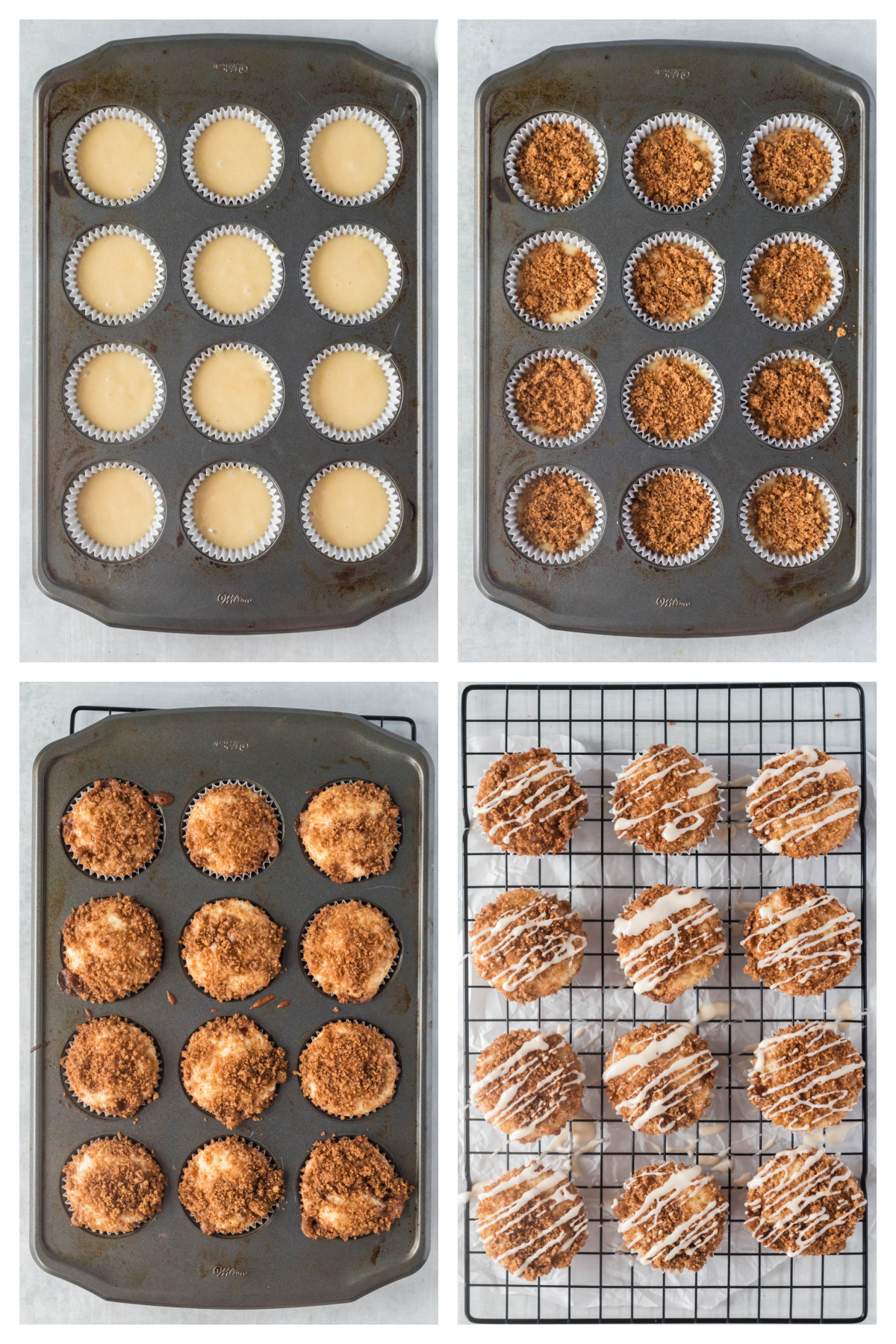 HOW TO MAKE COFFEE CAKE MUFFINS