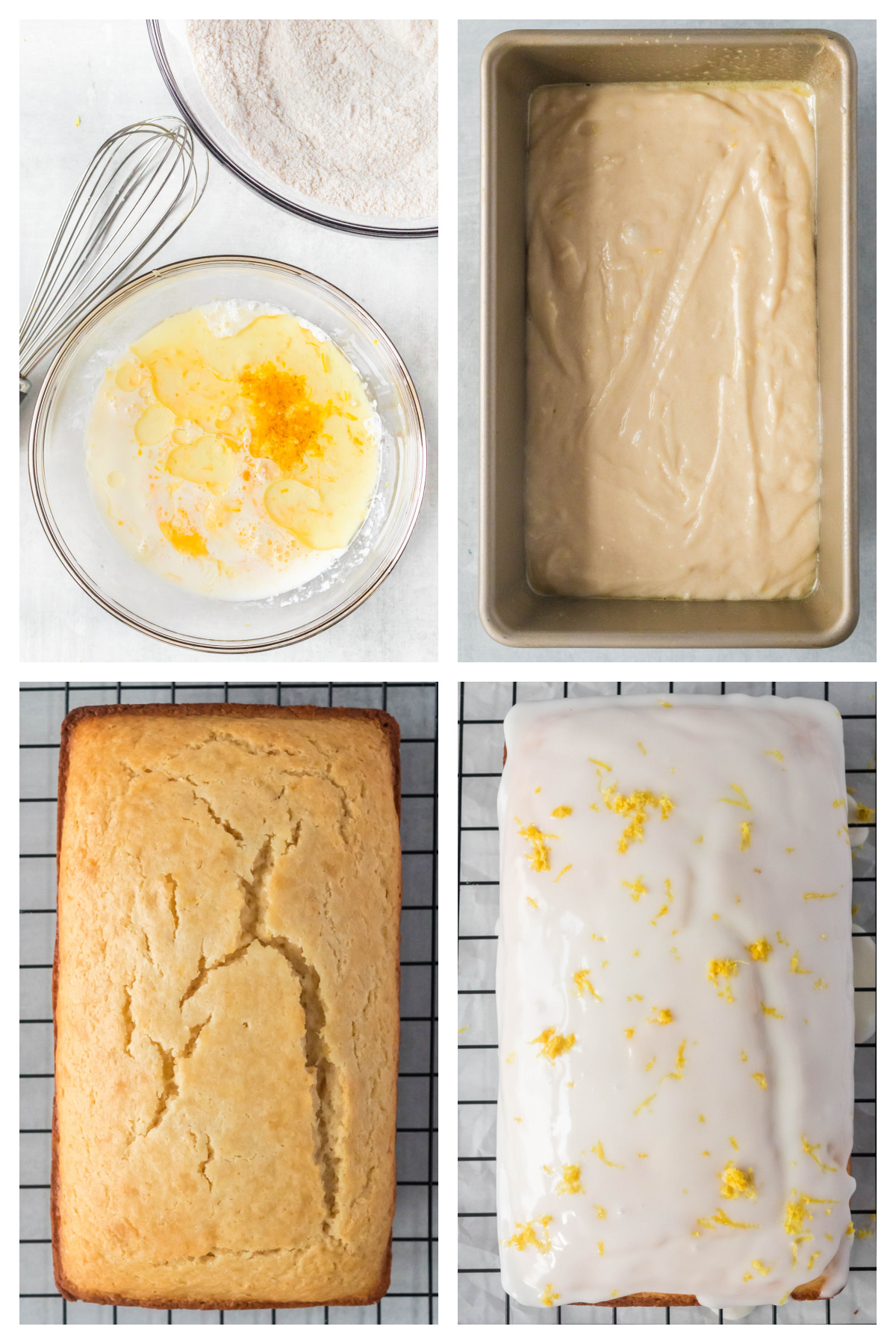HOW TO MAKE LEMON BREAD