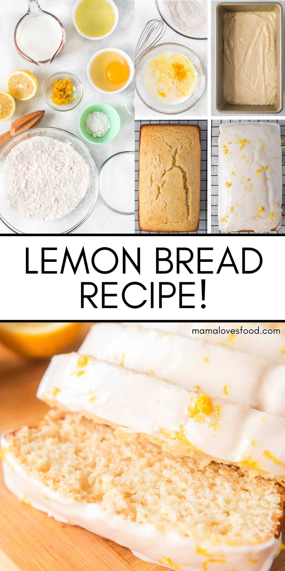 LEMON QUICK BREAD RECIPE