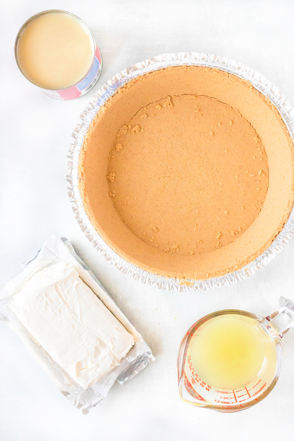NO BAKE LEMON PIE INGREDIENTS