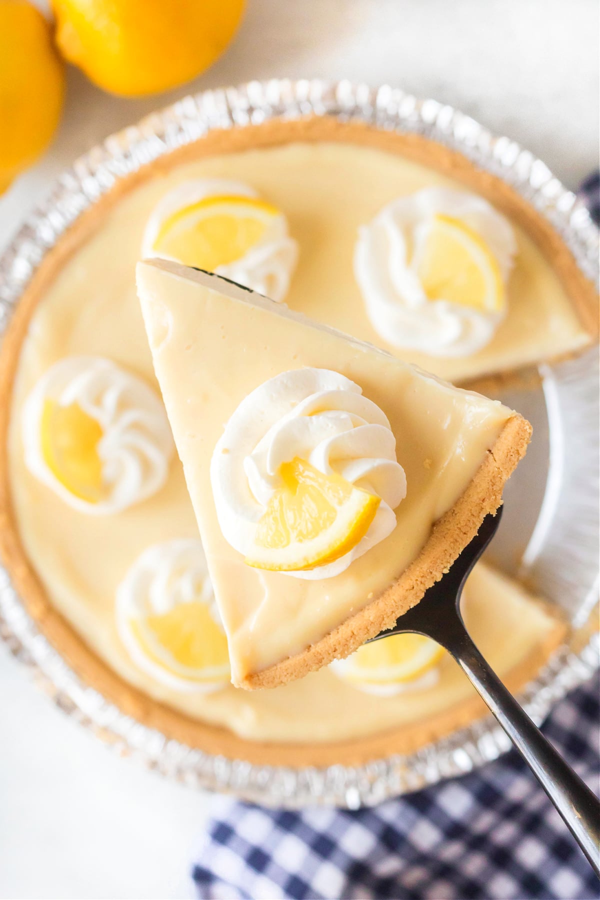 NO BAKE LEMON PIE RECIPE