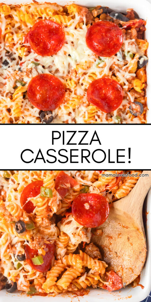 PIZZA CASSEROLE RECIPE