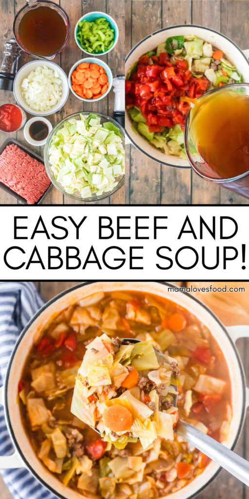 RECIPE FOR GROUND BEEF CABBAGE SOUP