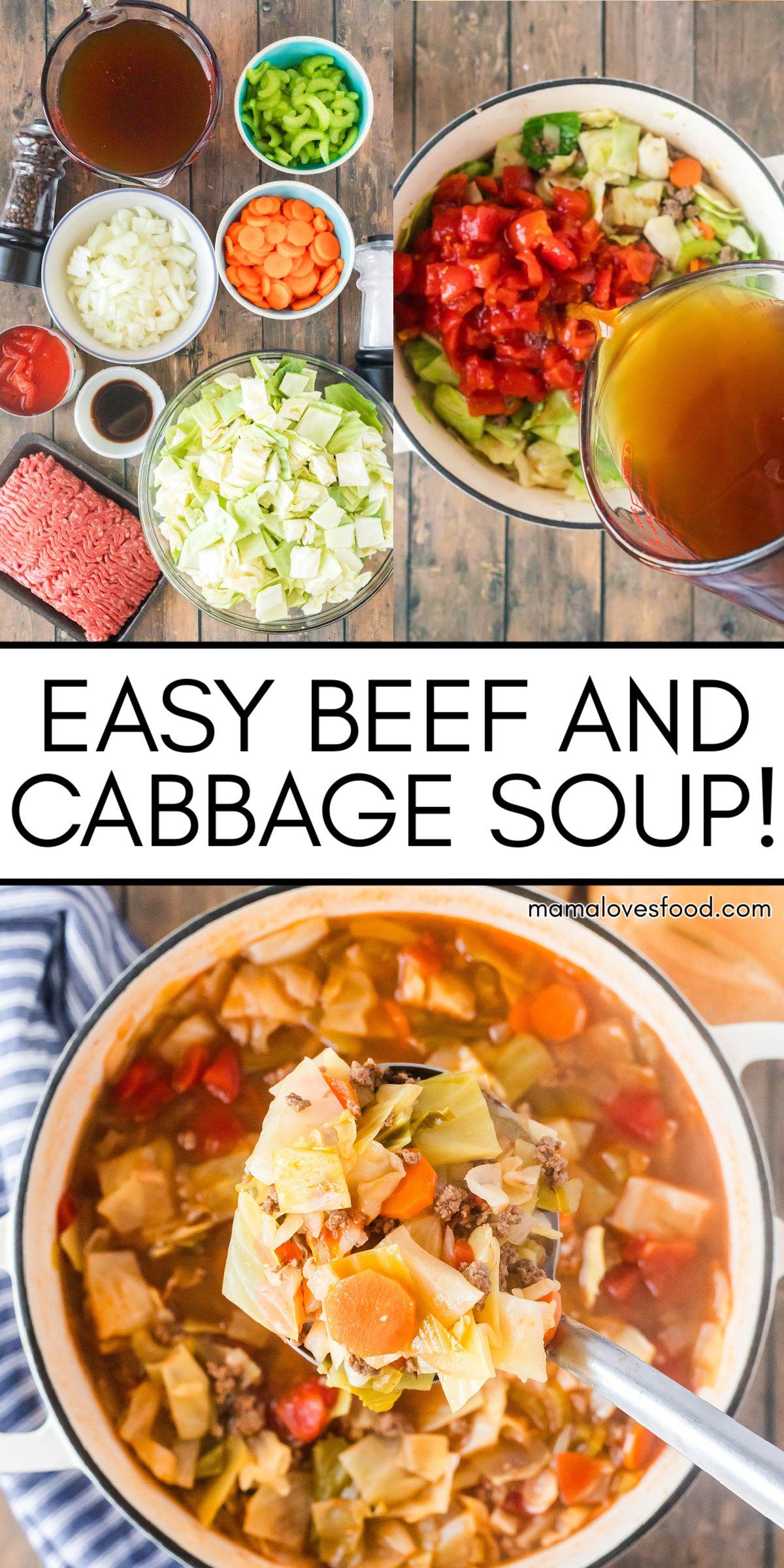 RECIPE FOR GROUND BEEF CABBAGE SOUP