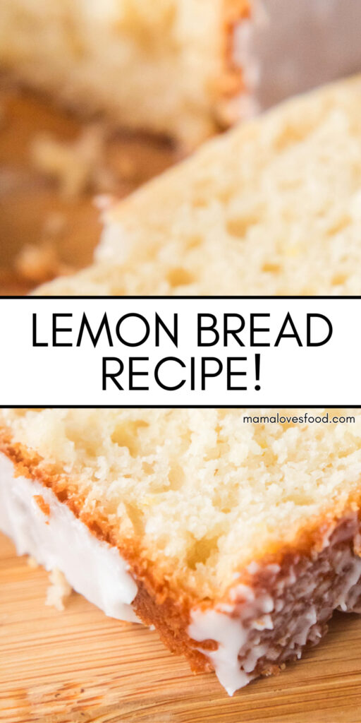 RECIPE FOR LEMON BREAD