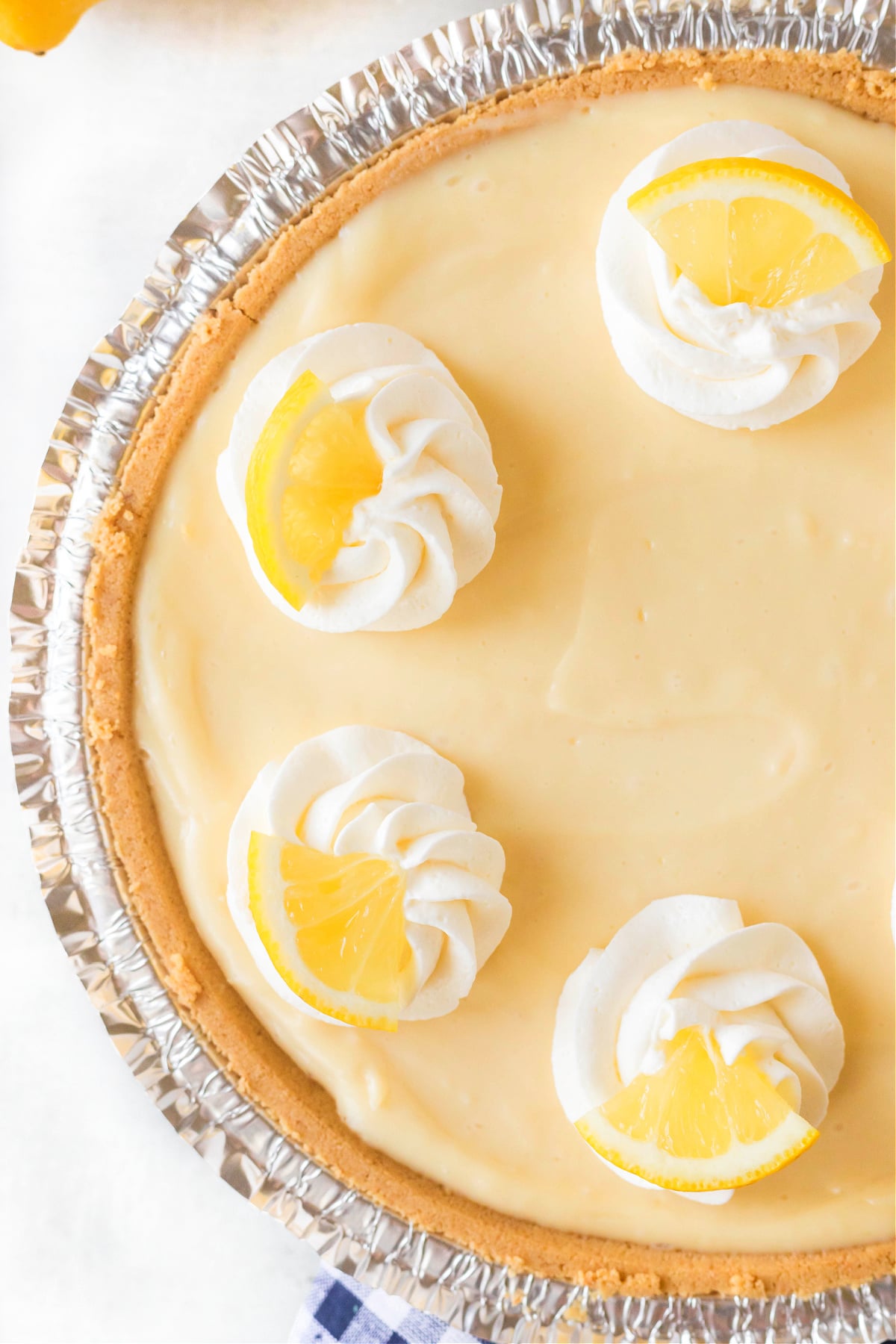 RECIPE NO BAKE LEMON PIE