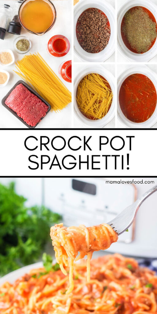 SLOW COOKER SPAGHETTI