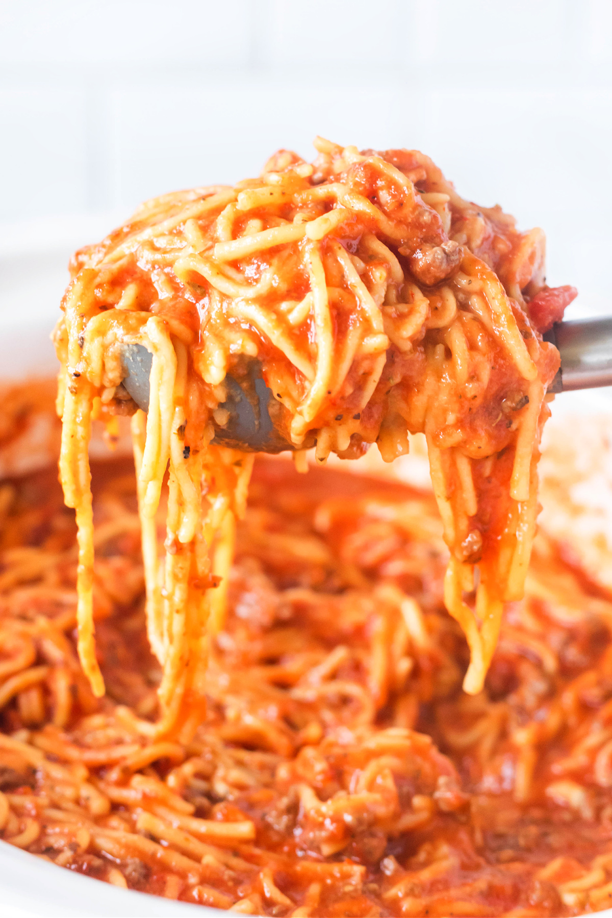 SLOW COOKER SPAGHETTI RECIPE