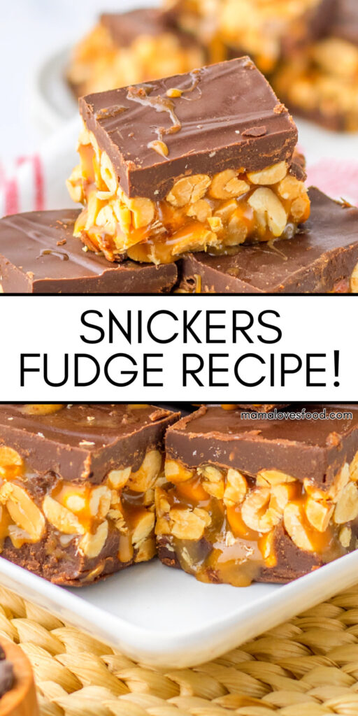 SNICKERS FUDGE RECIPE