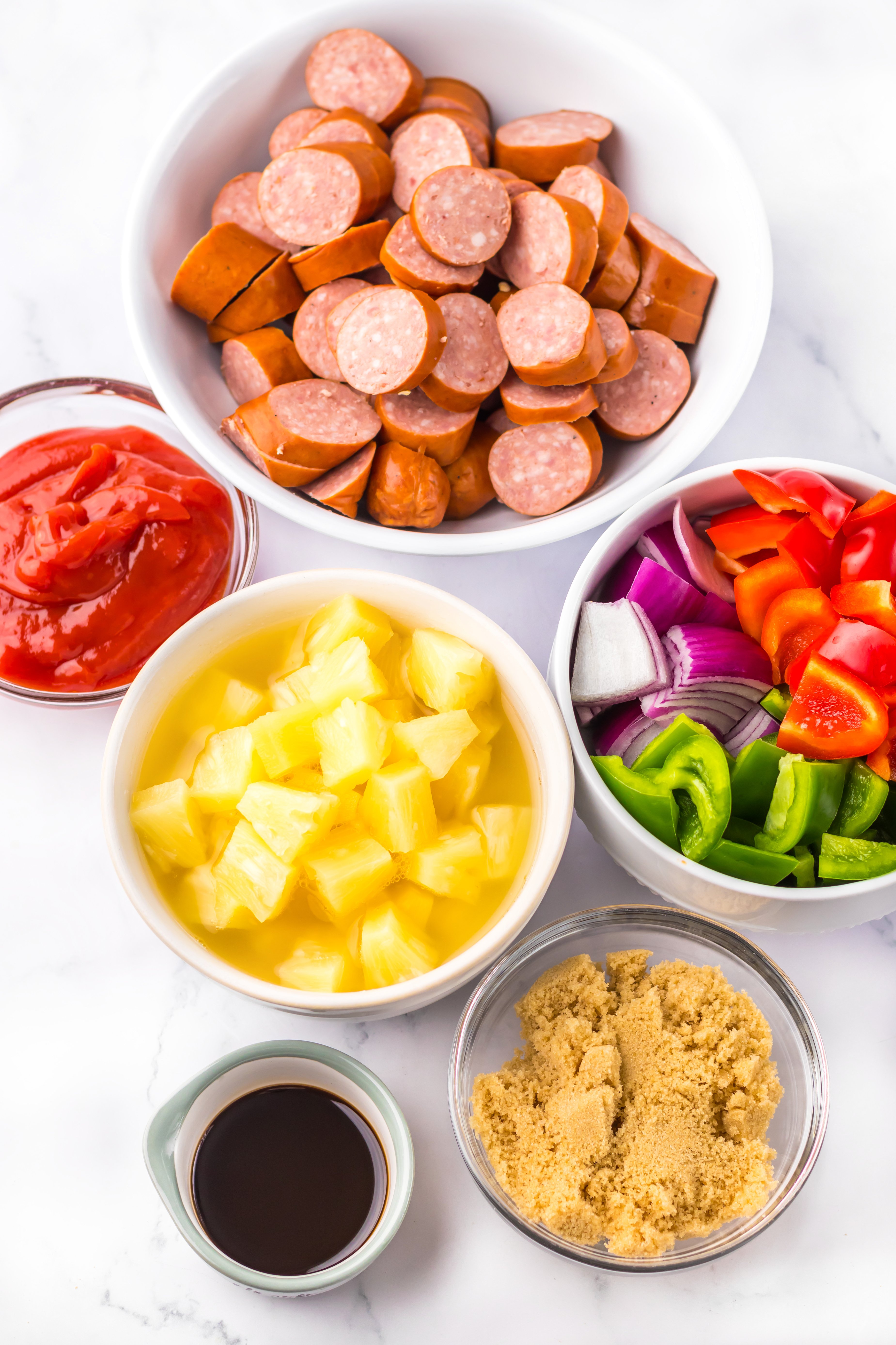 SWEET AND SOUR KIELBASA INGREDIENTS
