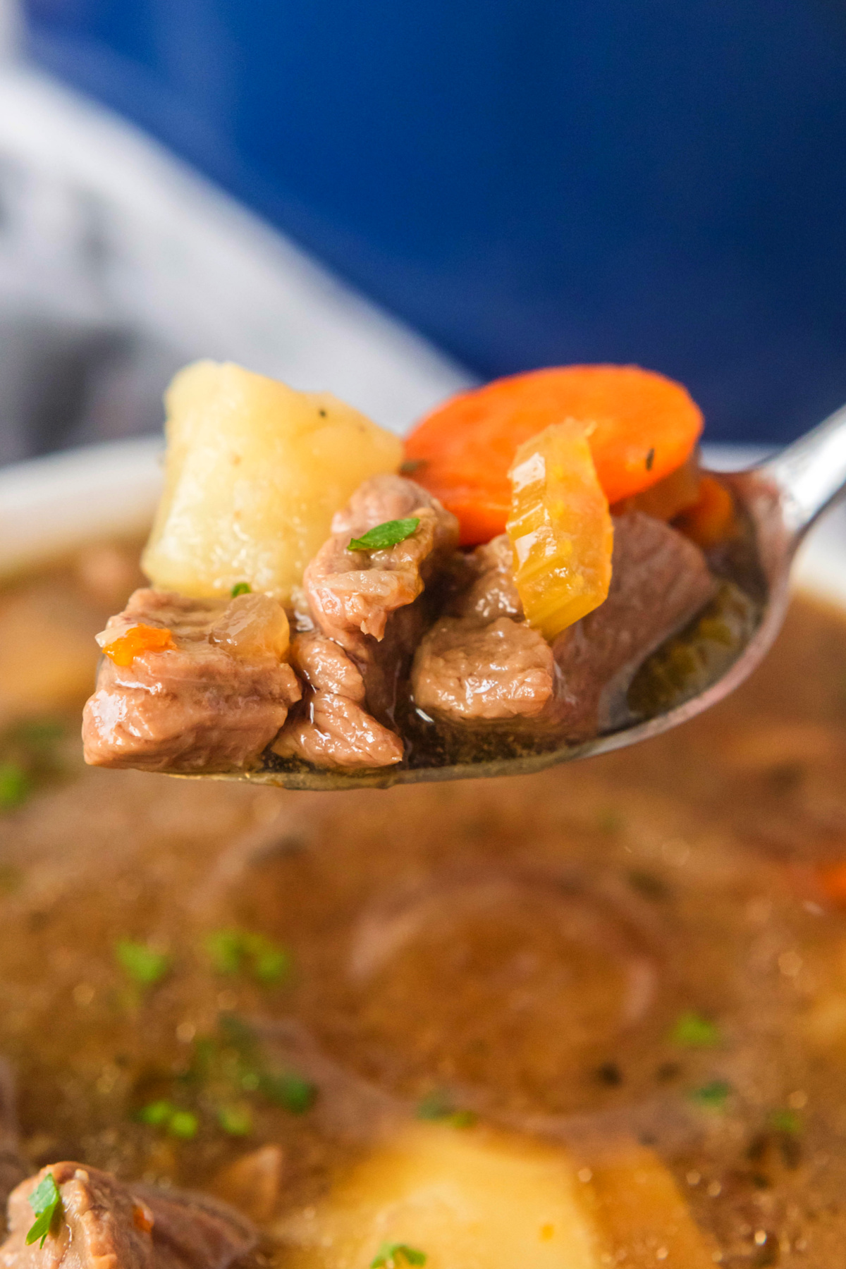 beef and potato pot roast soup