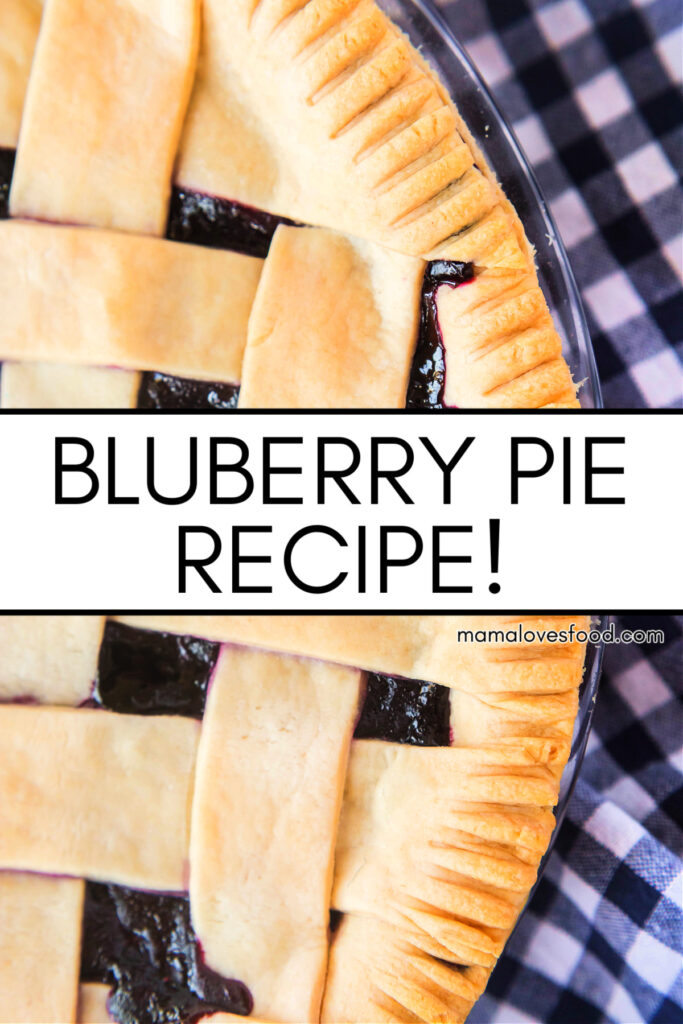 best blueberry pie recipe