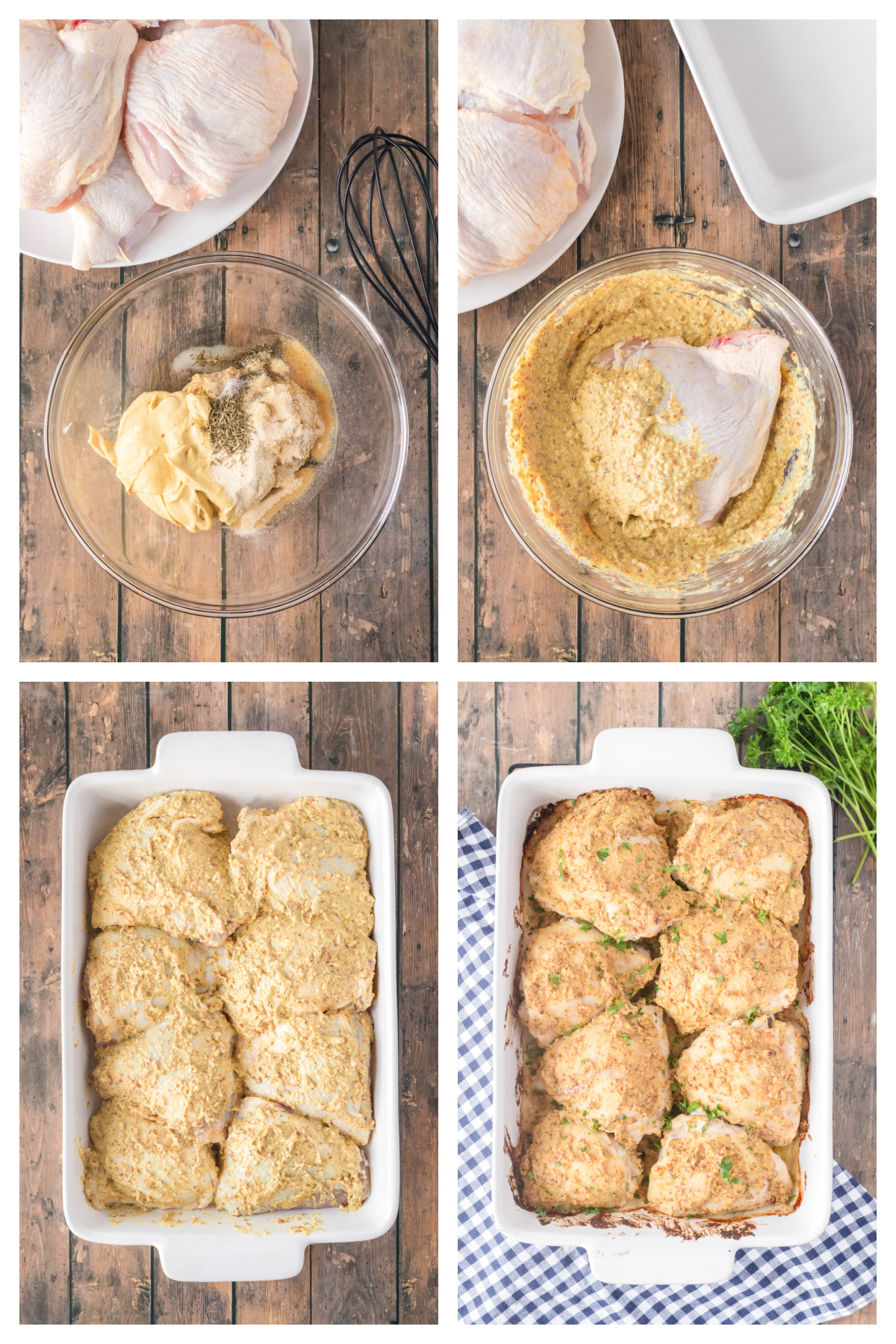how to make mustard chicken