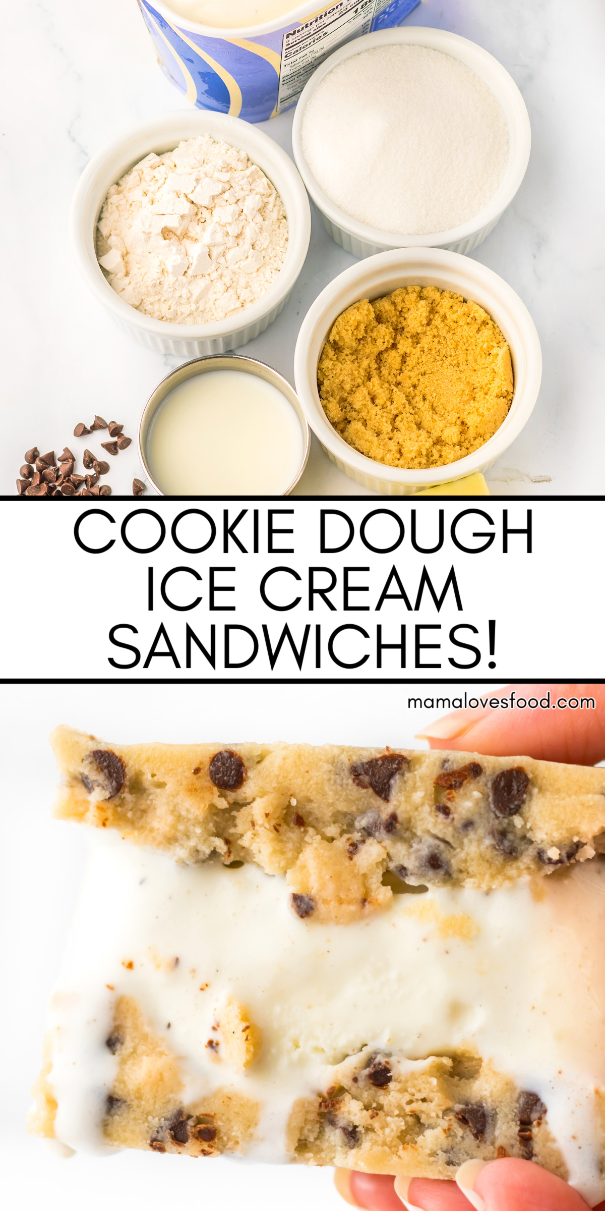 best cookie dough ice cream sandwiches