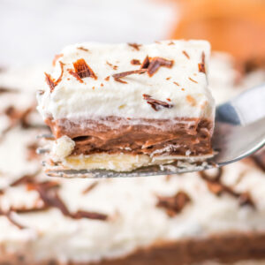 best french silk slab pie