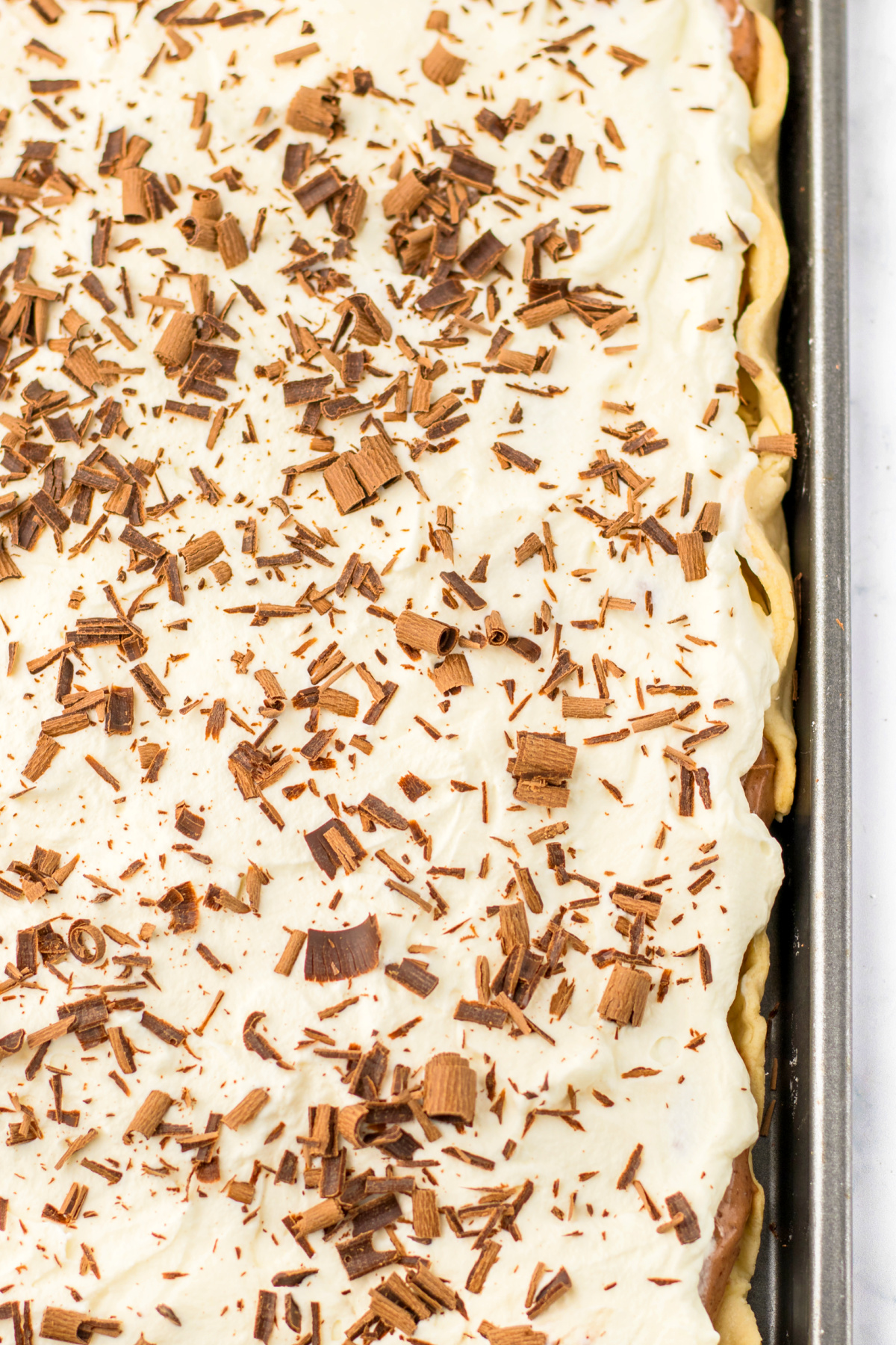 chocolate french silk slab pie recipe