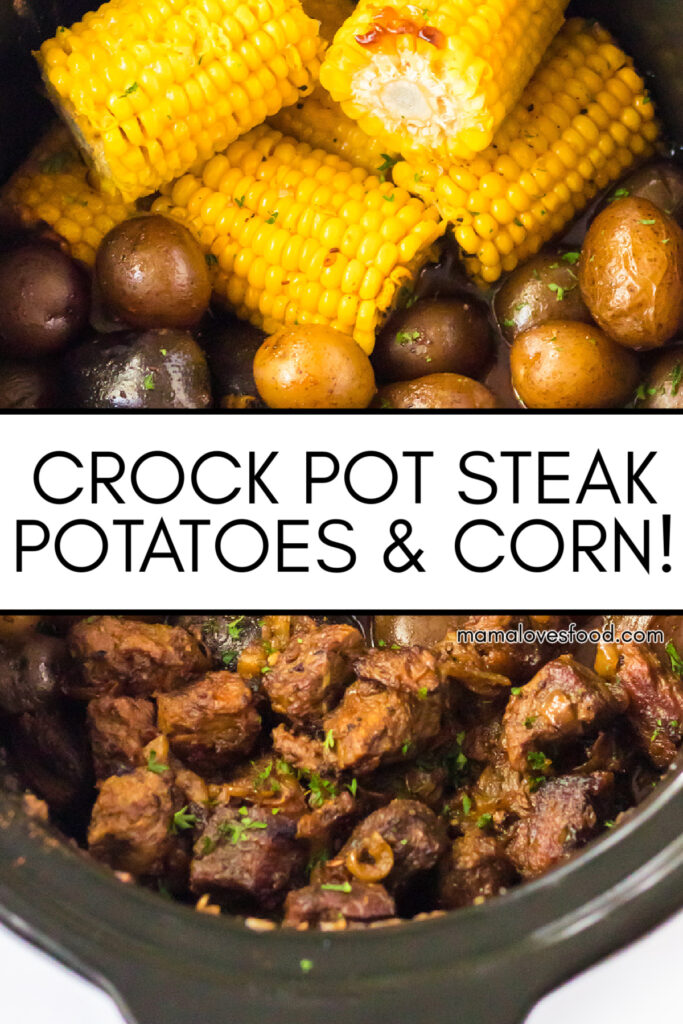crock pot steak potatoes and corn