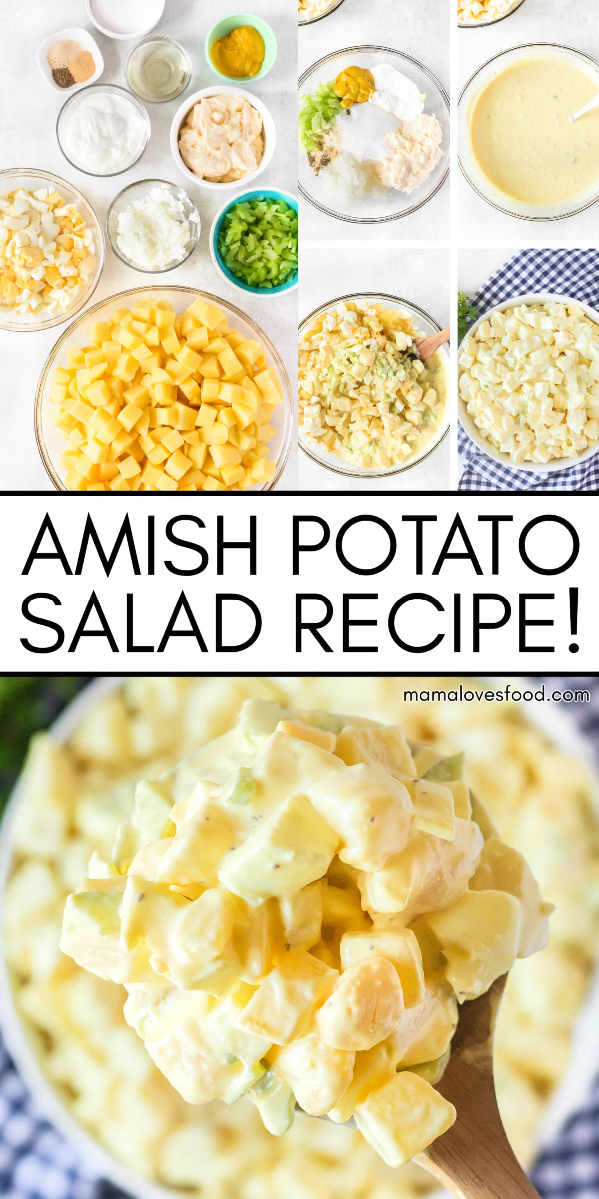 easy amish potato salad