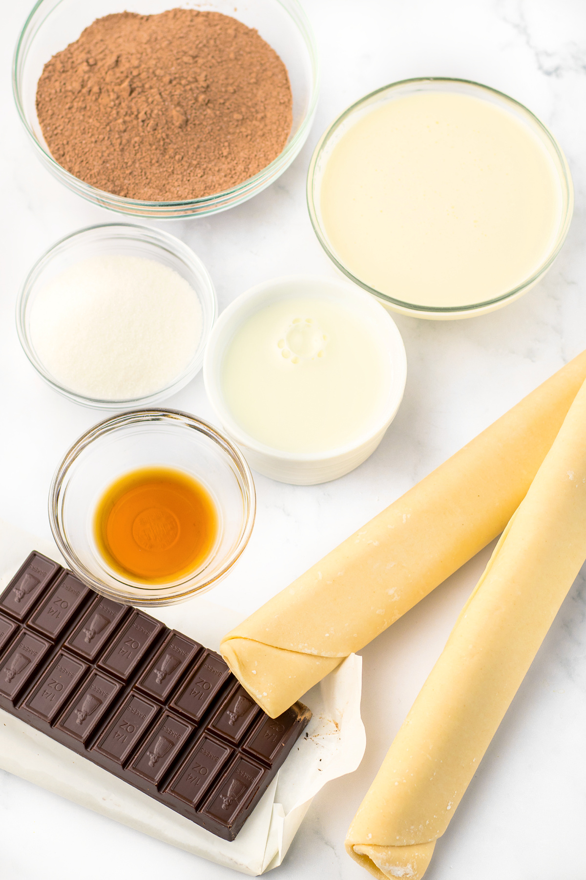 french silk slab pie ingredients