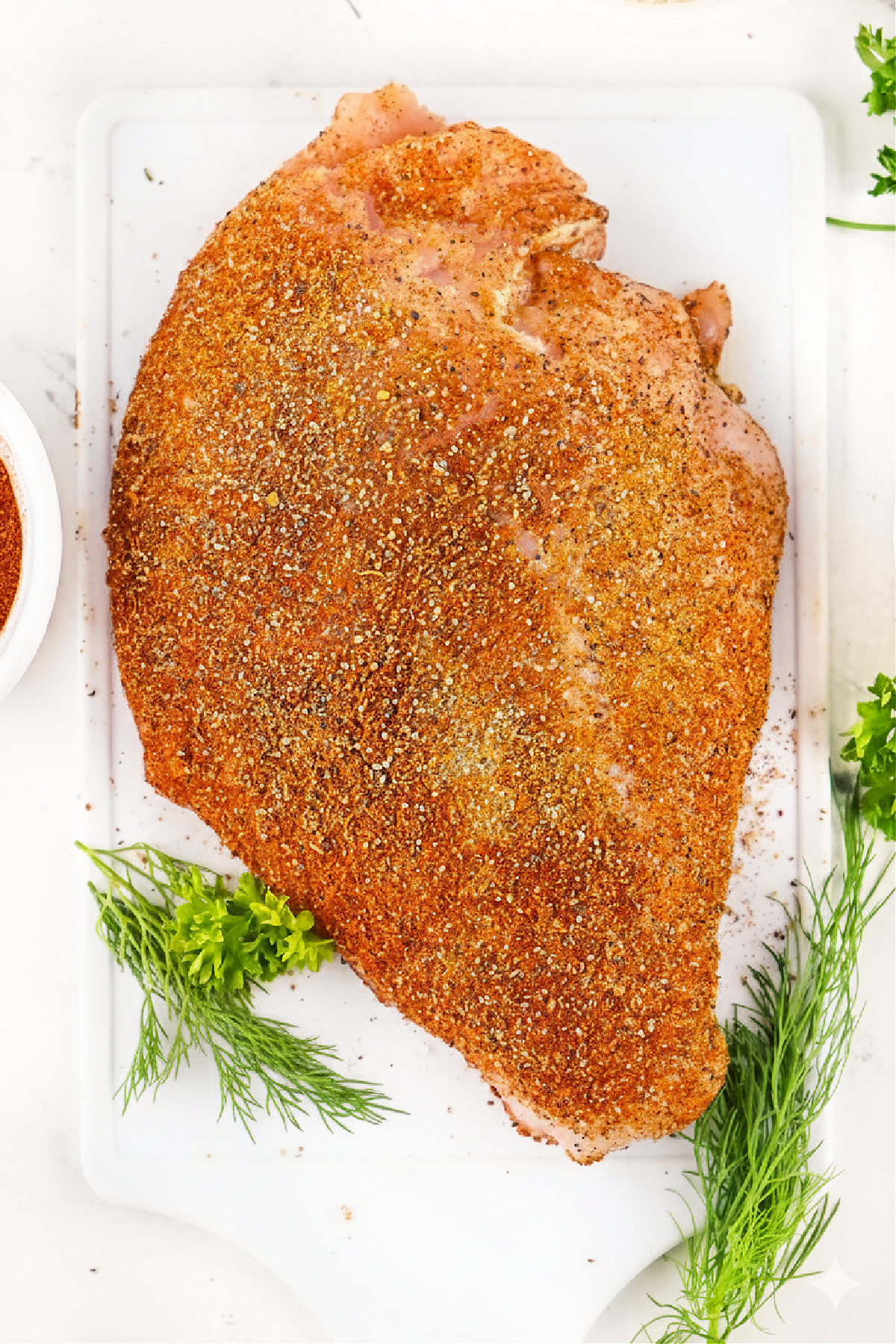 how to season a smoked turkey breast