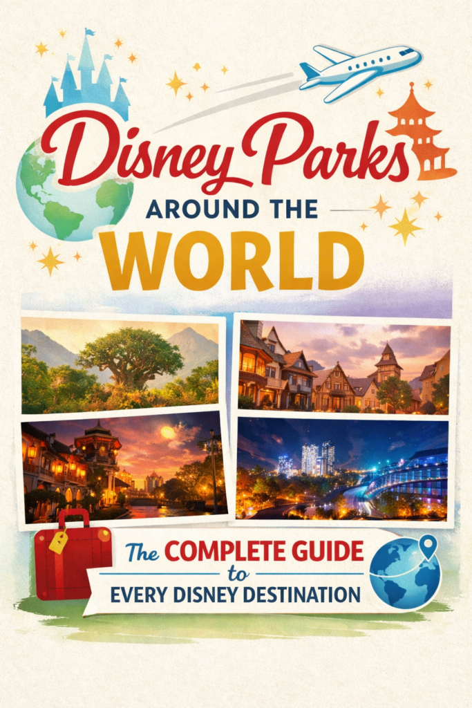 disney parks around the world - quick guide to every disney park