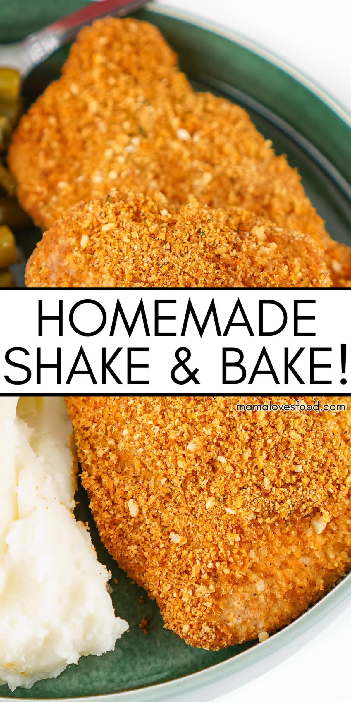 recipe for homemade shake and bake