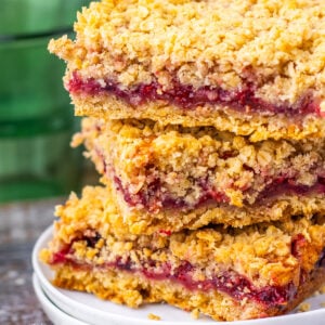 berry oatmeal bars