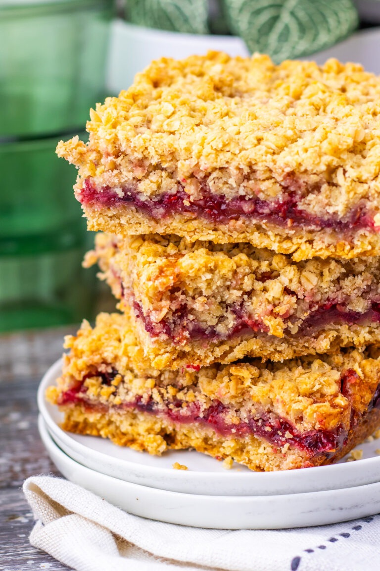 berry oatmeal bars