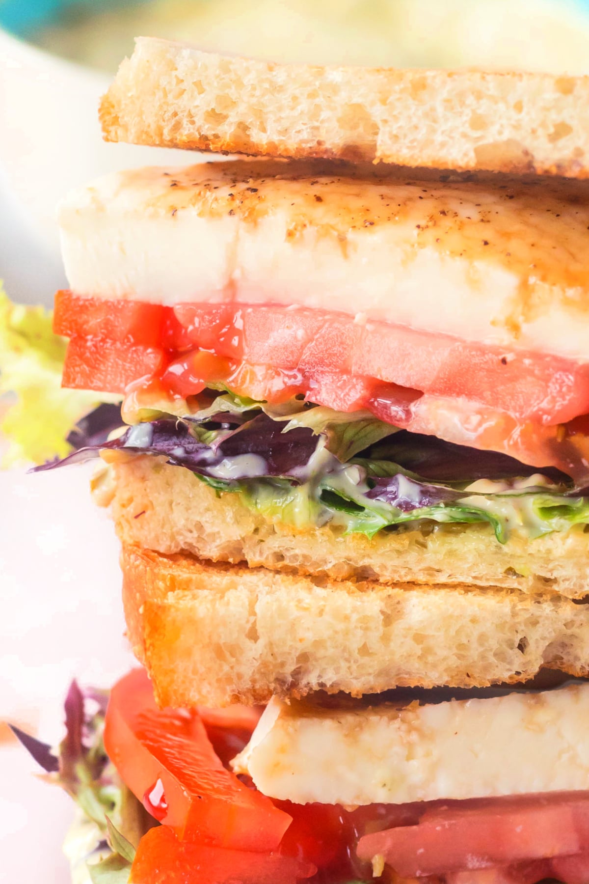 caprese salad sandwich