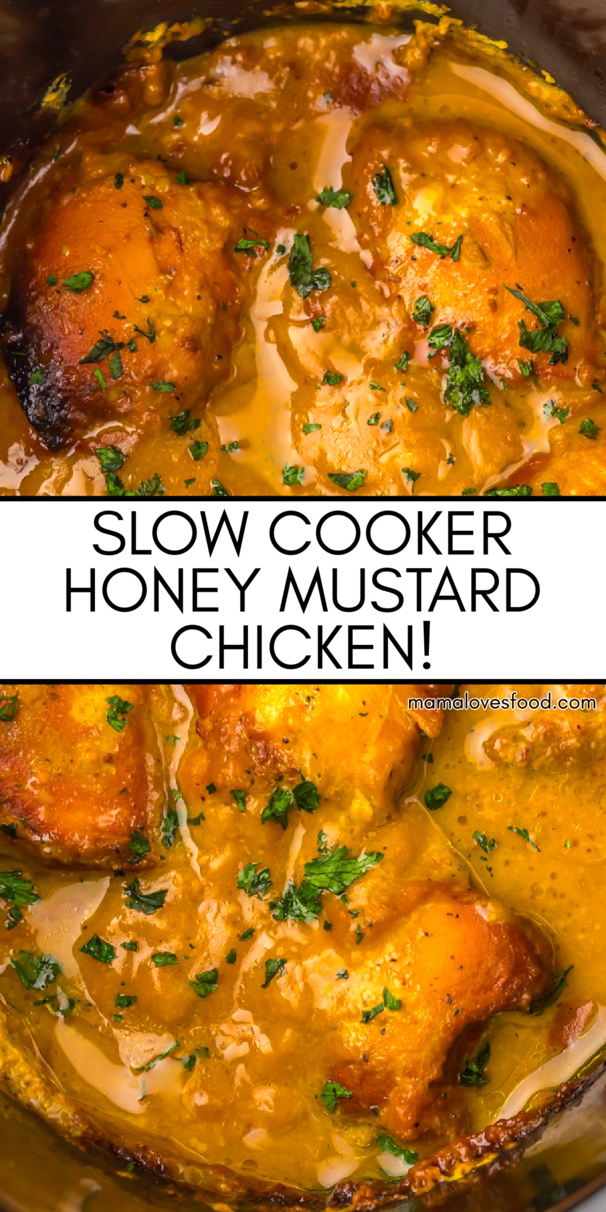 crock pot honey mustard chicken
