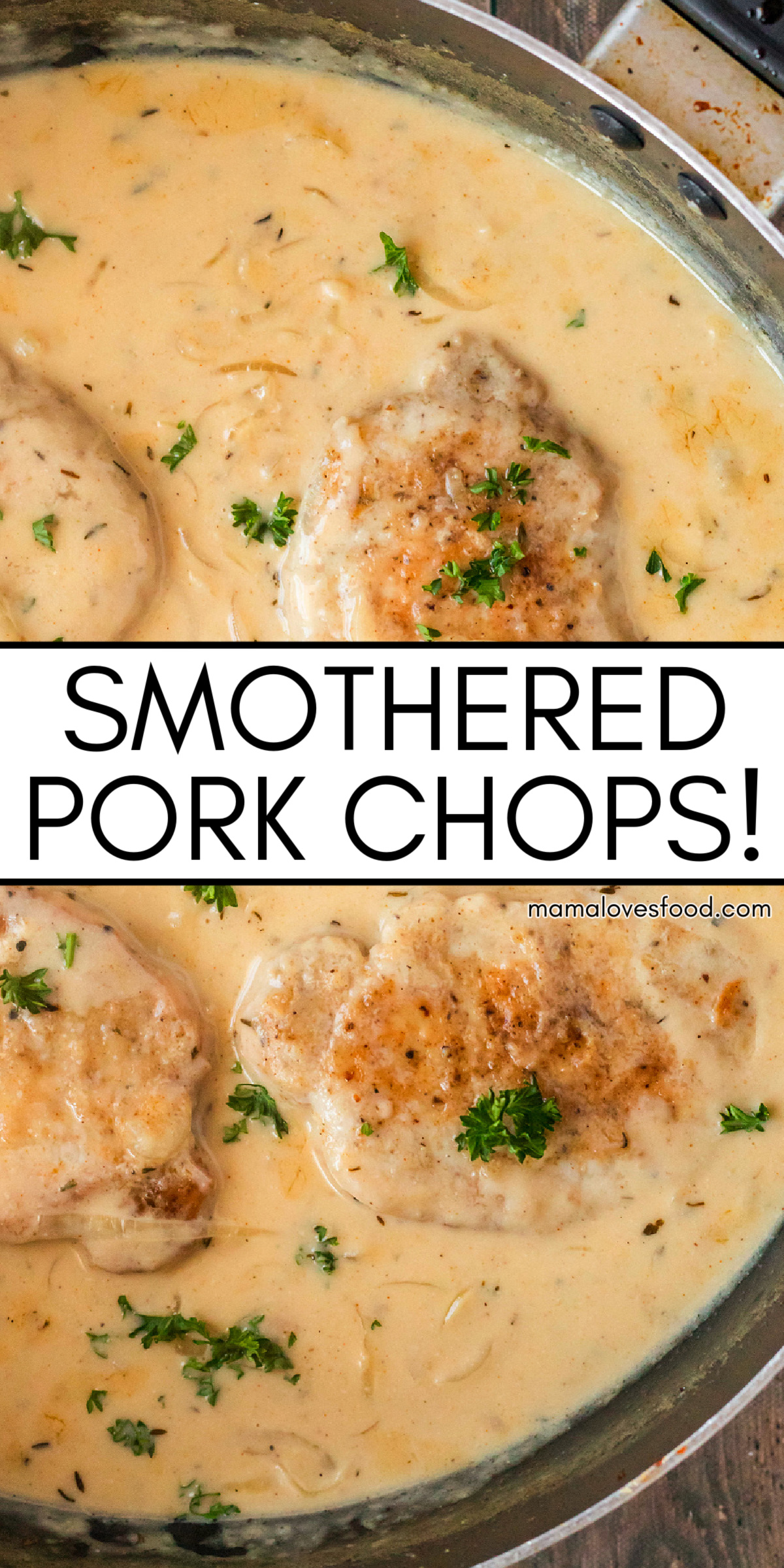 easy smothered pork chops