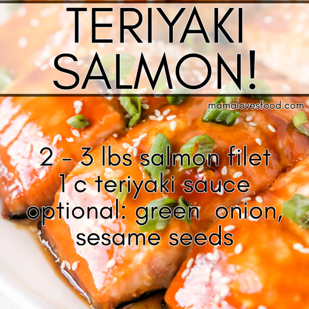 homemade teriyaki salmon