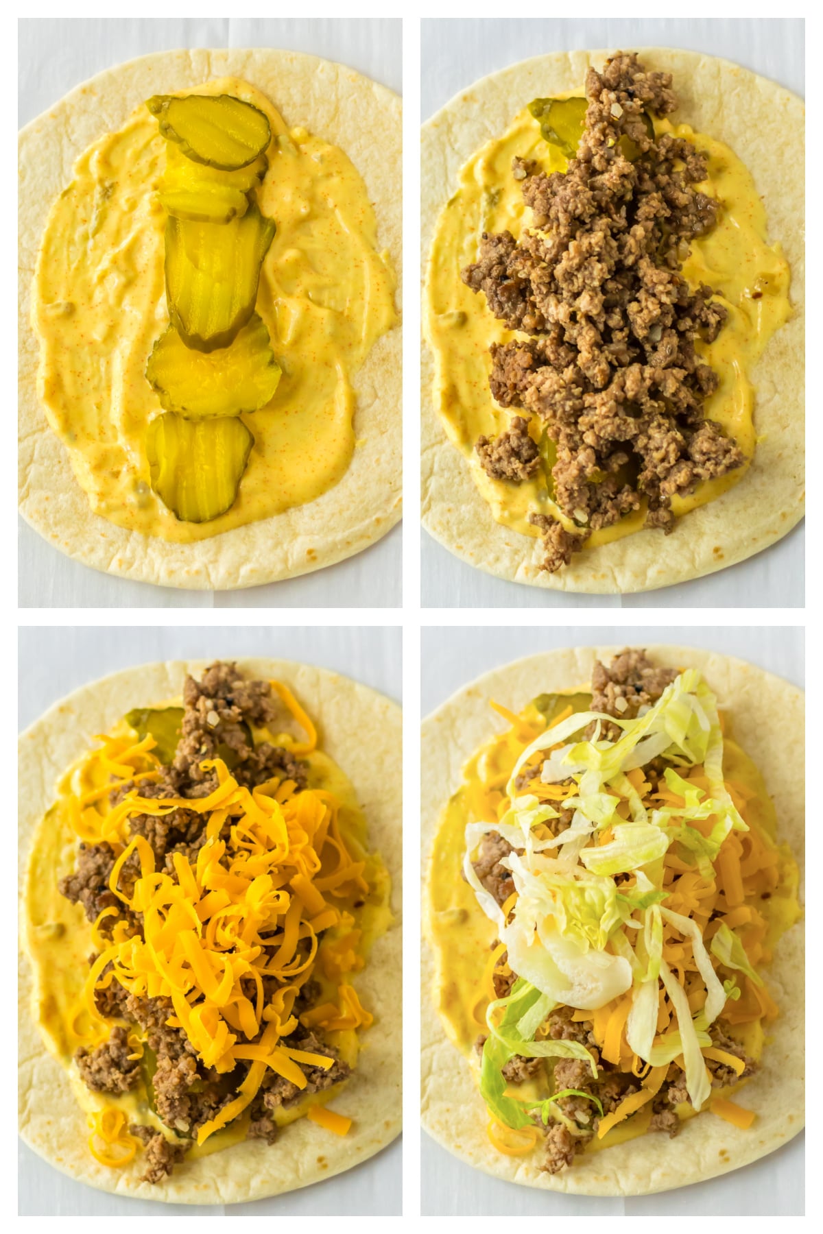 how do you make big mac wraps