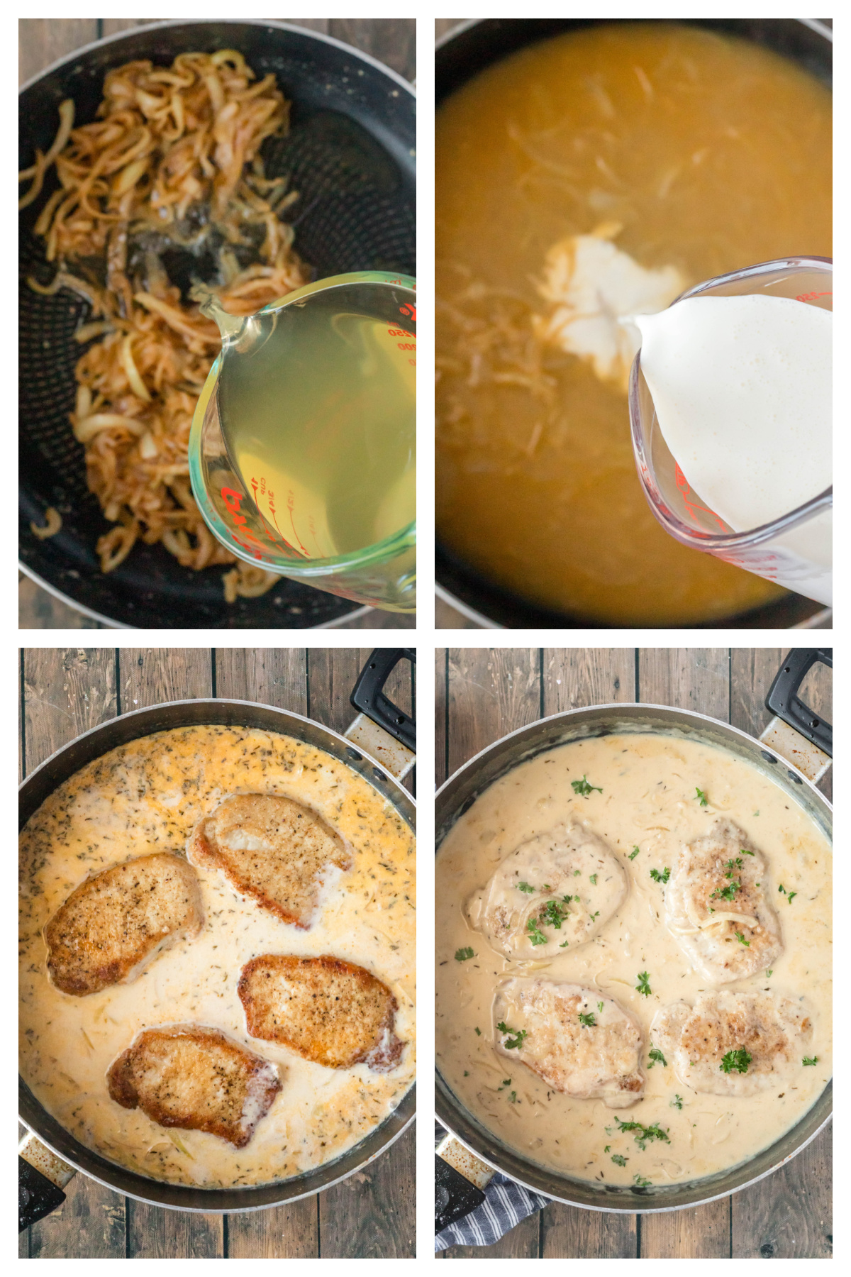 how do you make smothered pork chops