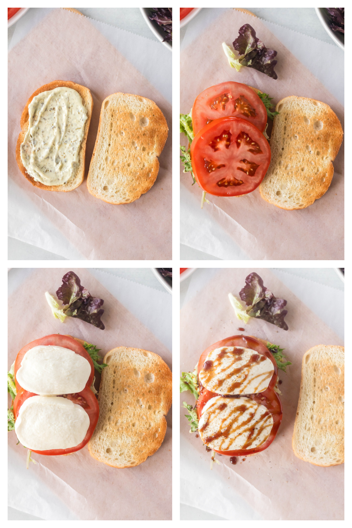 how to make a caprese sandwich