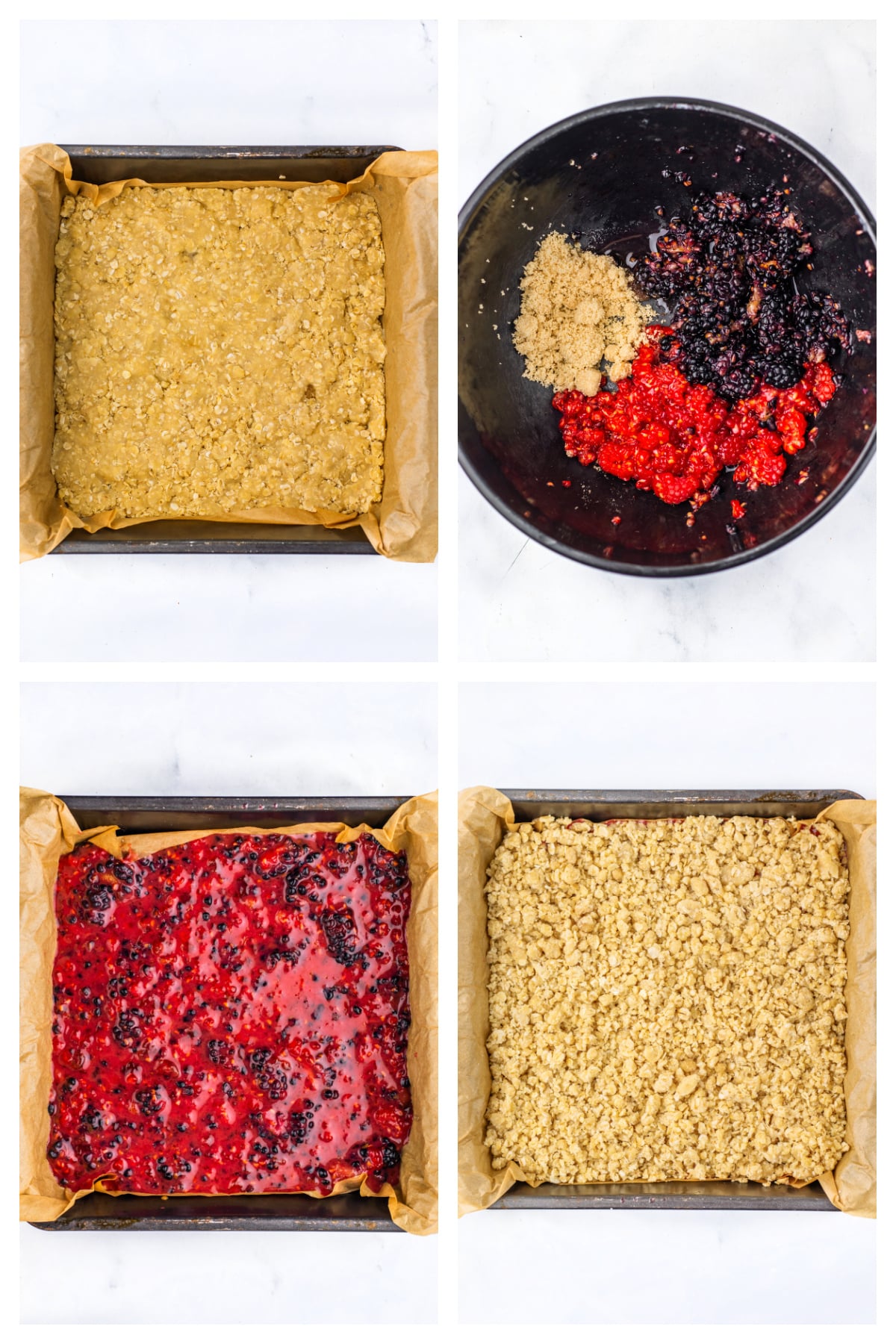 easy berry oat bars recipe
