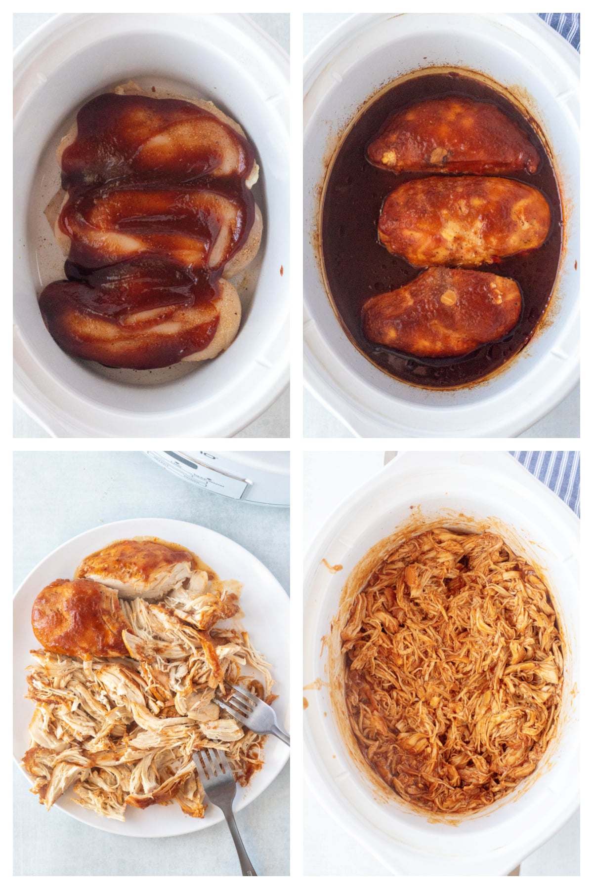 how to make slow cooker bbq chicken
