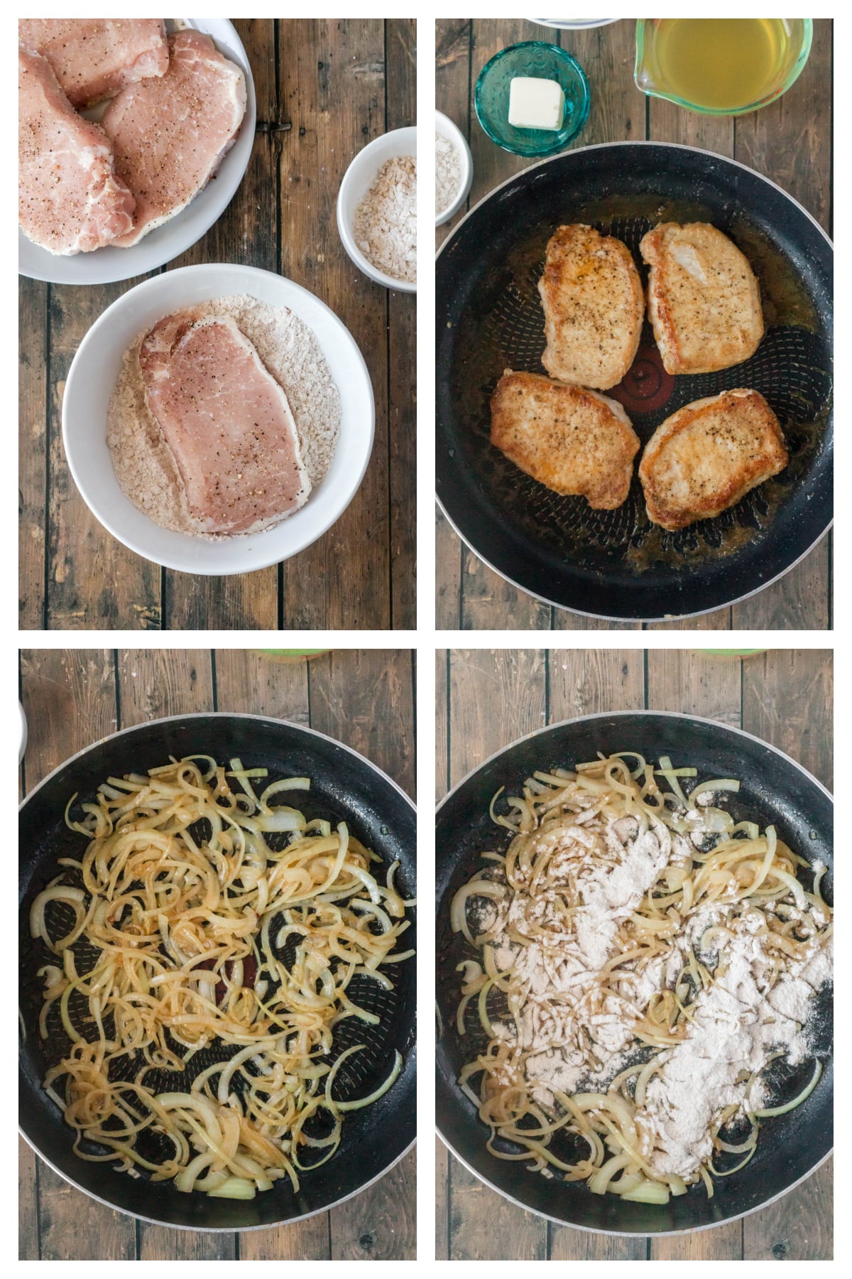 how to make smothered pork chops