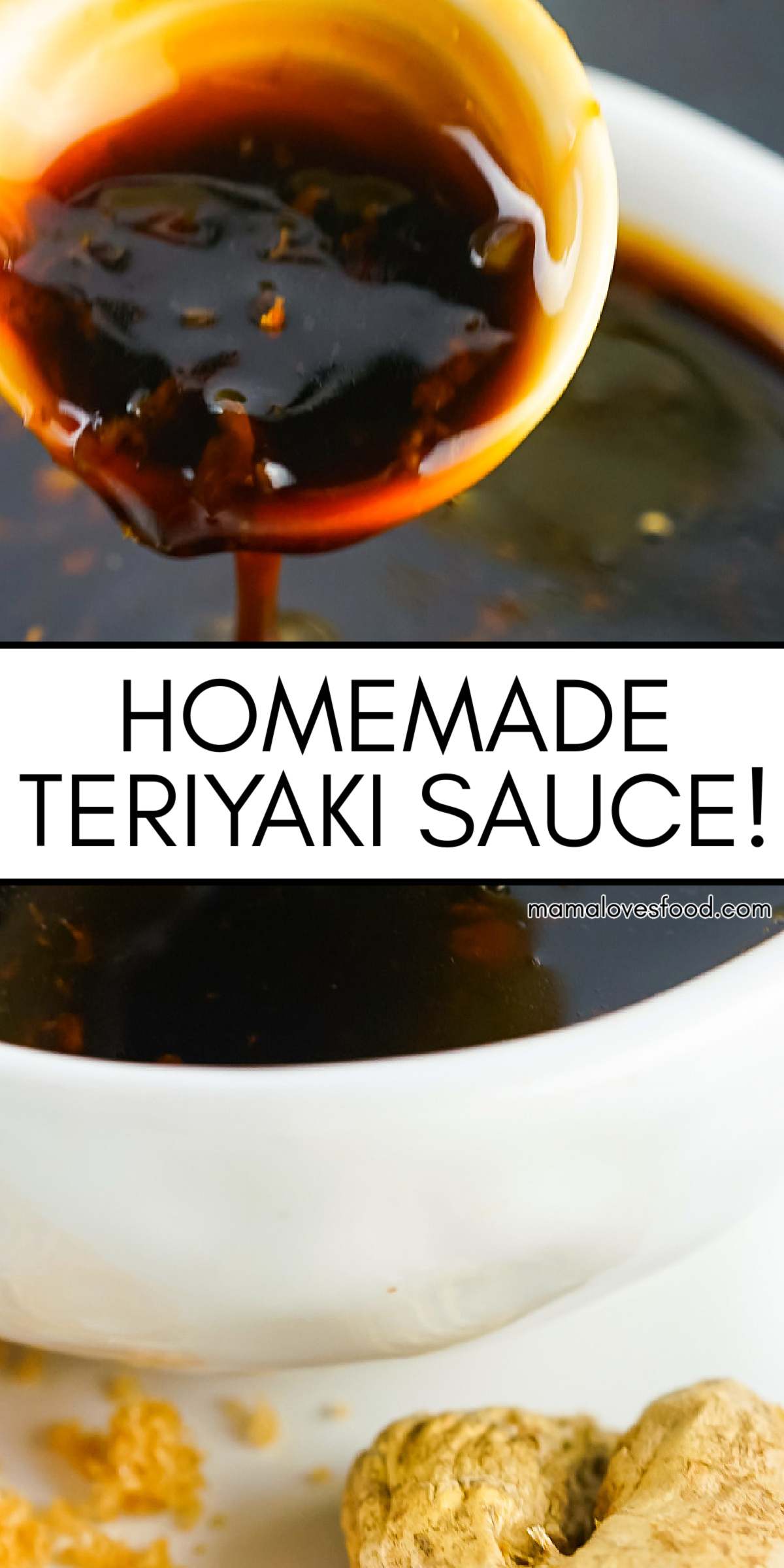 recipe for homemade teriyaki sauce