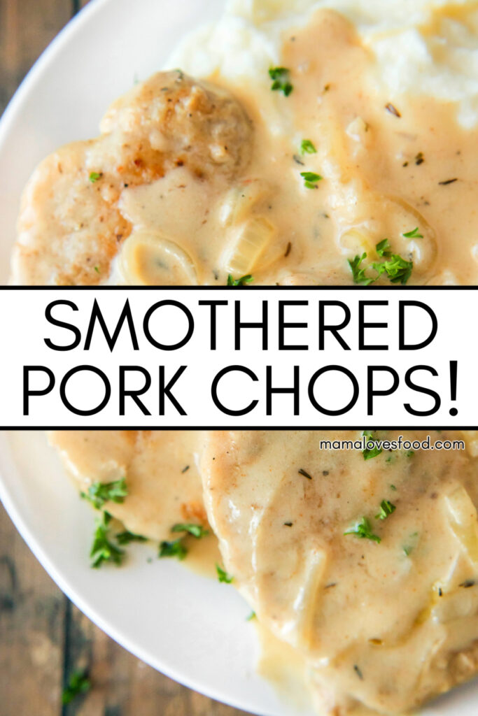 recipe smothered pork chops