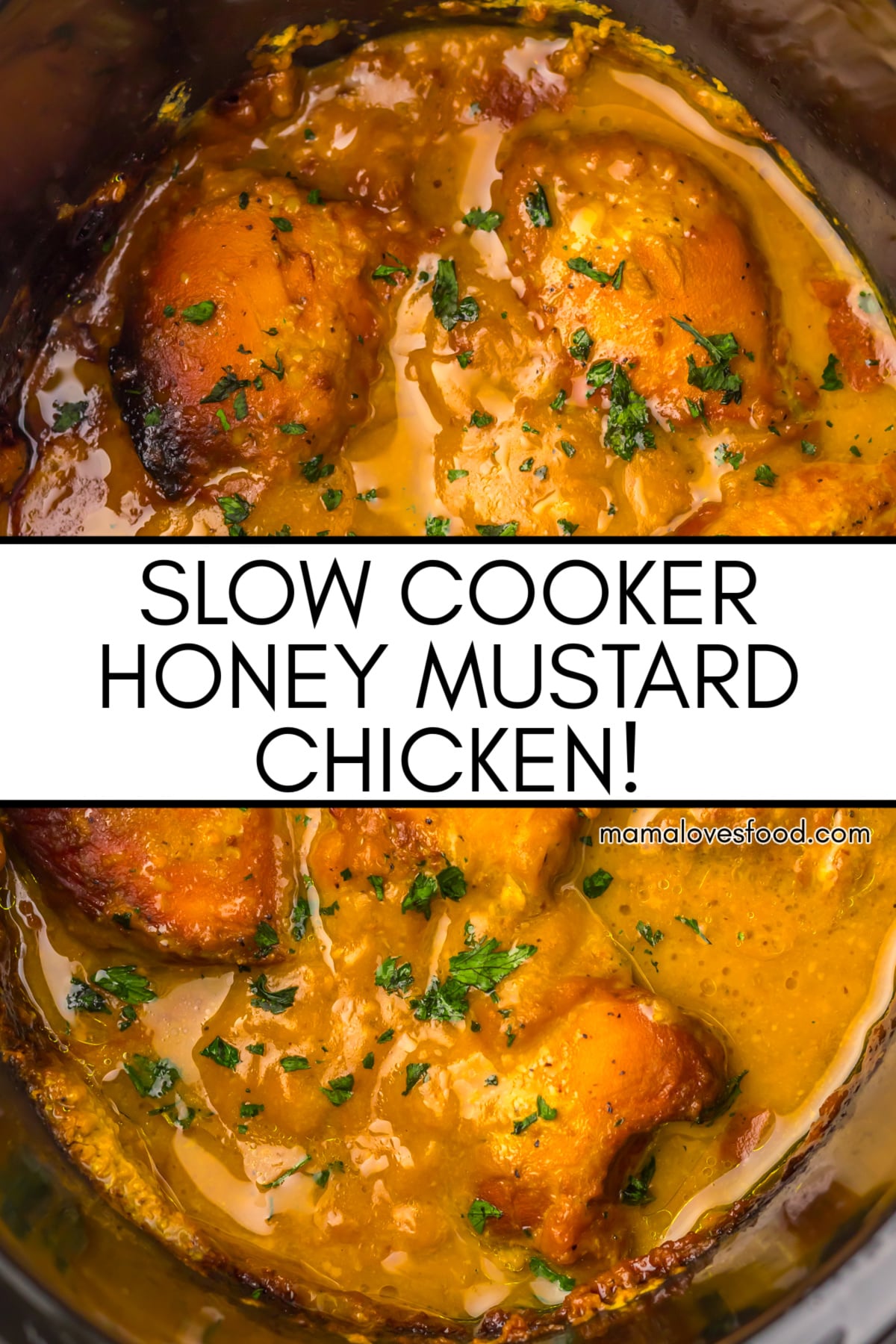 slow cooker honey mustard chicken