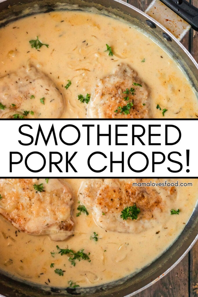 smothered pork chops recipe