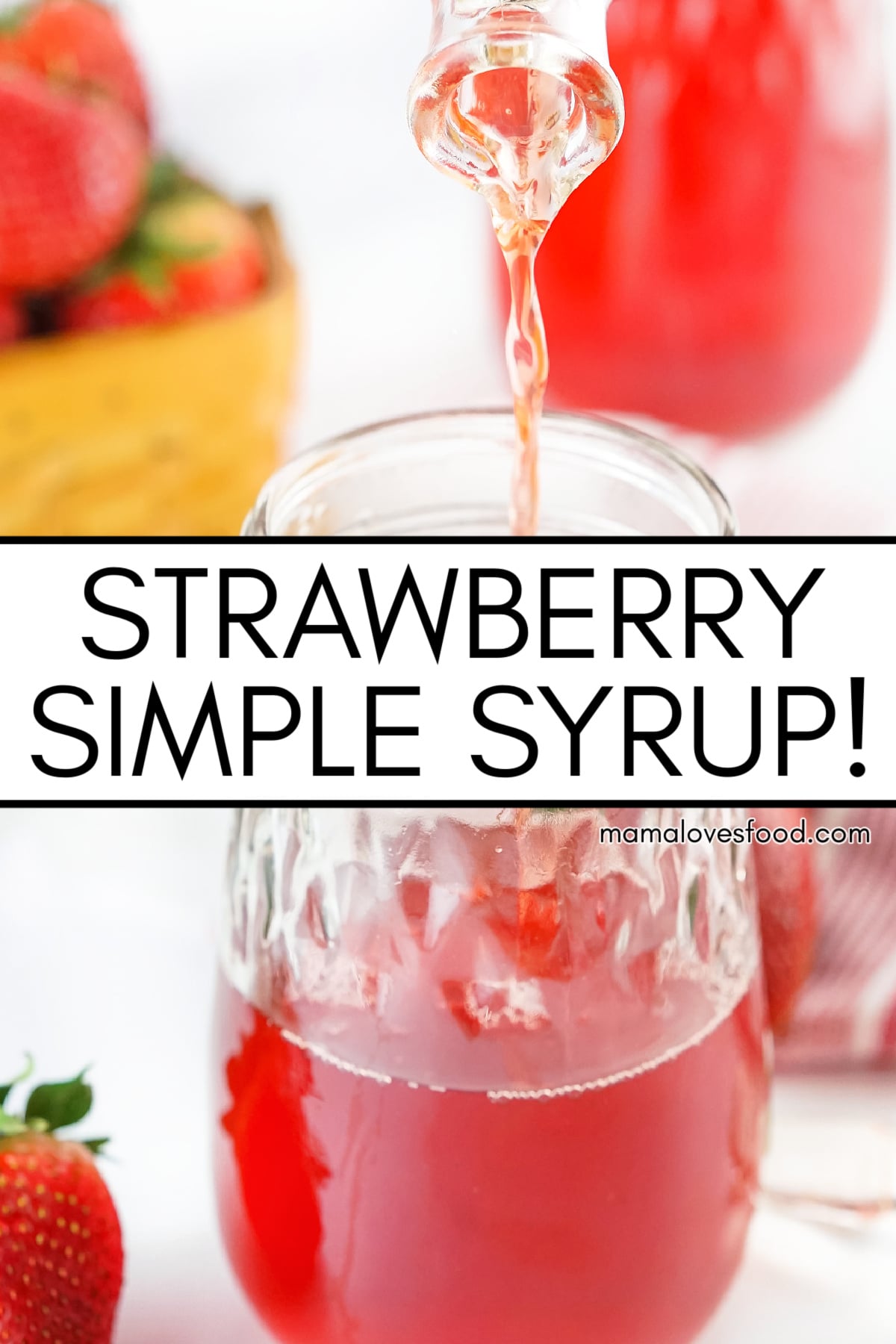 strawberry simple syrup