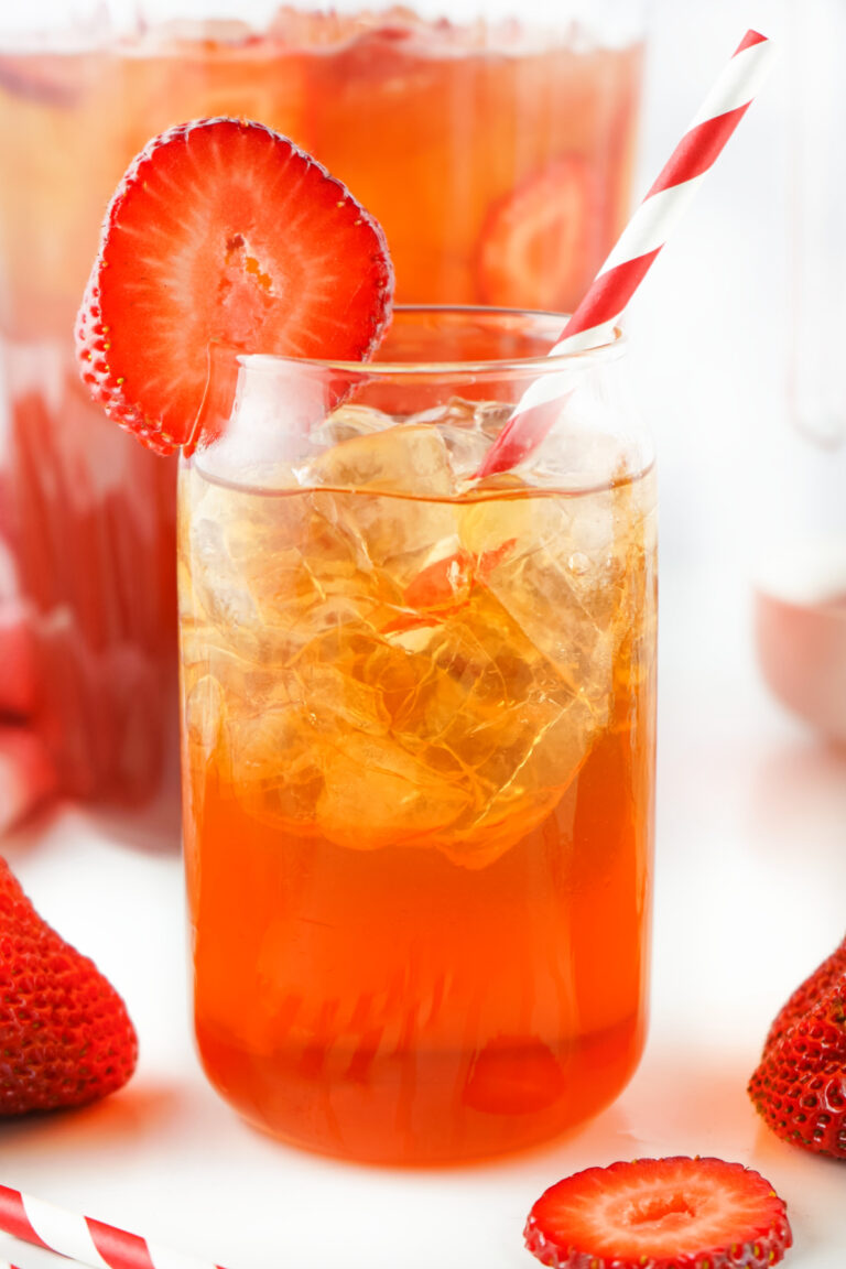 strawberry tea