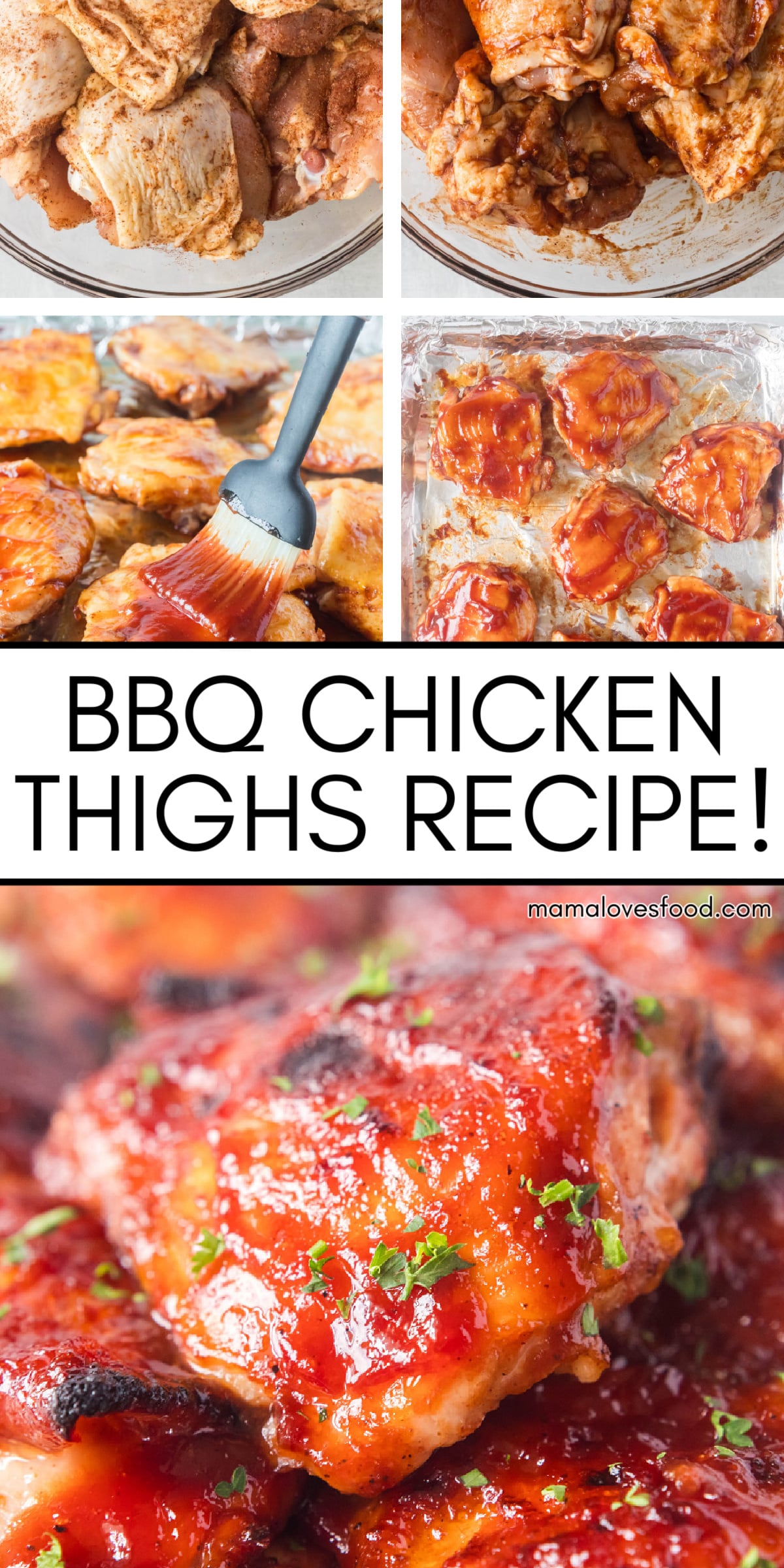 barbecue chicken thighs