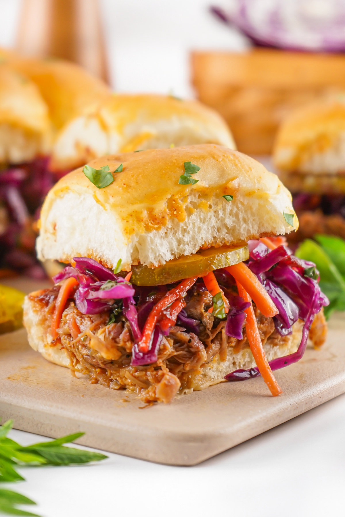 bbq pulled pork sliders