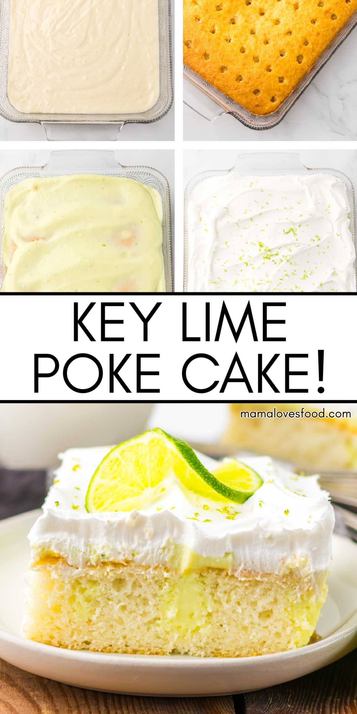 best key lime poke cake