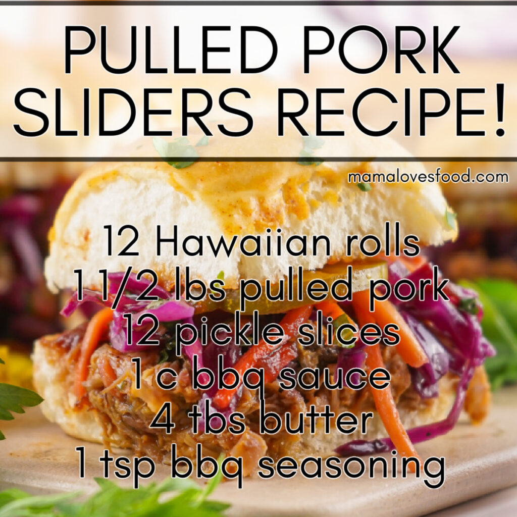 best pulled pork sliders